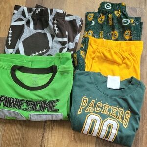 Football pajamas sets